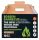 SUPERIORE! GBE Green BBQ ECO WOODLESS BRICCHETTES GUSCIO DI NOCCIOLA 10KG