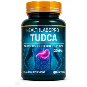   TUDCA 300 mg - 60 Capsule per la Salute del Fegato e la Detossificazione Corporea