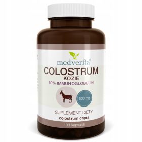   Colostrum di Capra 500 mg - 100 Capsule, Nutriente e Naturale