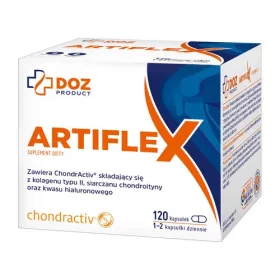   Artiflex DOZ, Integratore di Collagene e Vitamina C, 120 Capsule