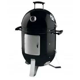    GRILL MEISTER Elegante barbecue a carbone, affumicatoio, forno per affumicatura Ø 40 cm