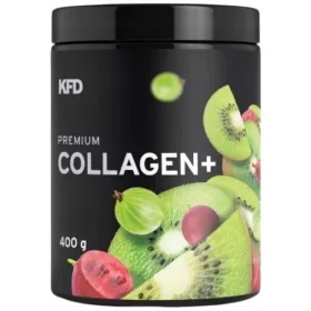   Collagene Premium+ 400g, Sapore Kiwi Uva Spina, Integratore Arricchito con Vitamine