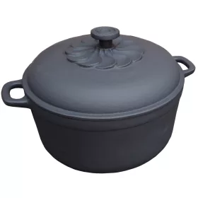  PENTOLA IN GHISA 8 L GRIGLIA DA CACCIA GOOSE KITCHEN