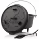  Coperchio per calderone in ghisa - Padelle per barbecue 2 in 1 - TORO