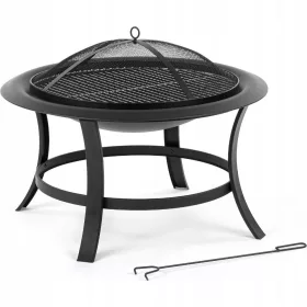  Braciere da giardino 74 cm lungo 75 cm