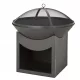  Braciere con supporto e coperchio 56cm