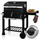  Barbecue a carbone KESSER XL Griglia a carbone con coperchio e ruote