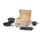  Pentola in ghisa, pentola Dutch Oven, set di 7 pezzi Grill Meister