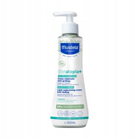   Crema Mustela Stelatopia+ Ricca di Lipidi, 300 ml per Pelle Secca e Sensibile