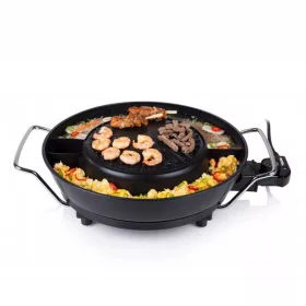    Set griglia elettrica coreana grande griglia 1800W 36cm TRISTAR