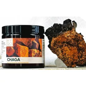   Capsule di Chaga - Supporto Naturale per la Salute Digestiva e del Fegato