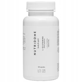   L-Glutamina Nutridome: Rinforza Muscoli e Immunità, 60 Capsule