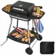  GRILL ELETTRICO DA GIARDINO MEGA 6in1 in piedi 3050W + coperchio + TERMOMETRO