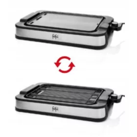    Frifri F6200 2 in 1 piastra grill e grill elettrico da tavolo Teppanyaki