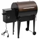  Griglia a pellet, nera, 94 cm, ferro