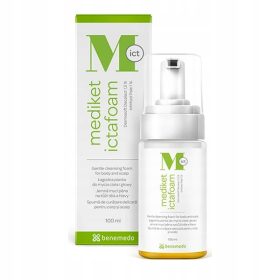   Schiuma Detergente Mediket Ictafoam con Ichtiol per Problemi Dermatologici