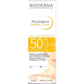   Bioderma Photoderm Fluido Minerale SPF50+ per Pelli Sensibili 75g