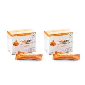   Colladrop Forte: Kolagen Morski 10000 mg con Vitamina C e Coenzima Q10, 30 Bustine