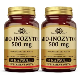   Supplemento di Mio-Inositolo Solgar 500 mg - Alta Qualità, 100 capsule vegetali