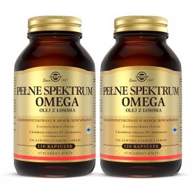   Solgar Omega Full Spectrum: Integrazione di Acidi Grassi Omega per Salute Cervello e Vista