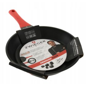   Padella Zwieger Obsidian da 28 cm in Alluminio Pressofuso con Rivestimento Antiaderente Greblon®