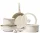 Set di Pentole e Padelle 15 Pezzi con Manico Staccabile - Antiaderente e Versatile