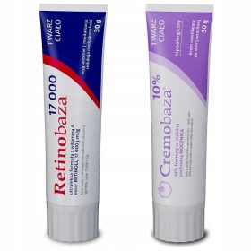  Set Crema Viso e Corpo "Retinobaza 17 000 e Cremobaza 10%": Idratazione e Rigenerazione