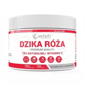  WISH Rosa Canina 300g - Integratore Ricco di Vitamina C Naturale