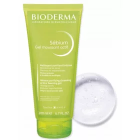   Gel Detergente Attivo Bioderma Sébium - Pelle Luminosa e Senza Imperfezioni