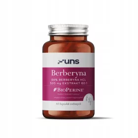   UNS Berberina + BioPerine - Supporto Naturale per il Metabolismo