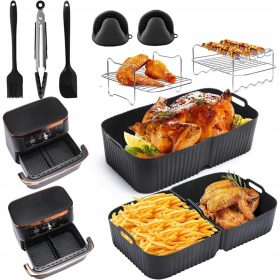   Set Accessori per Friggitrice ad Aria Ninja Foodi Flexdrawer, 14 Pezzi