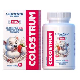   Colostrum Kids - Caramelle Gommose alla Fragola per Bambini con Probiotici e 40% IGG