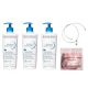 Kit Bioderma Atoderm Creme Ultra 3x500ml: Idratazione Intensiva + Campioni e Braccialetto Gratis