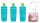 Set Bioderma Sebium Gel Moussant: 3x 500ml per Pelle Mista e Grassa + Braccialetto Omaggio