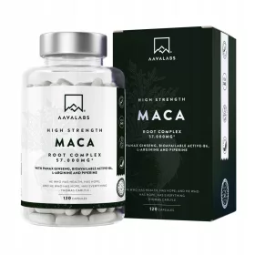   Integratore di Maca Complex 57 000 mg con Maca Nera e Gialla per Uomini e Donne