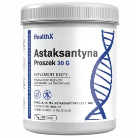   Astaxantina HealthX 10mg, Antiossidante Naturale - 30g, 60 Porzioni