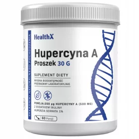   HealthX Hupercyna A 30g, 200µg - Integratore per Memoria e Concentrazione