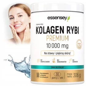   Collagene Marino Premium ESSENSEY 10.000 mg - Integratore per Salute di Pelle e Ossa