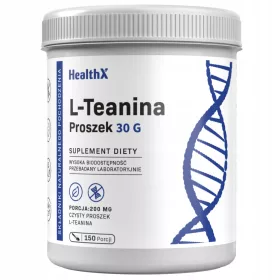   L-Teanina HealthX 200 mg: Suplemento diario para Relajación y Concentración