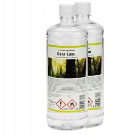   Biocombustibile Aromatico 2L per Biocamino – "Fascino della Foresta" – Bioetanolo Sicuro ed Ecologico