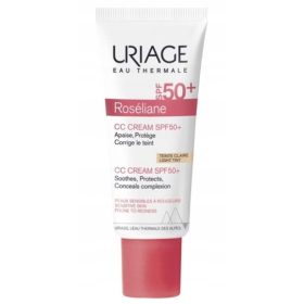   URIAGE Roseliane CC Cream SPF50+: Crema Protettiva e Idratante per Pelle Sensibile