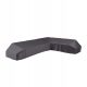 Copertura per Set da Giardino Angolare AeroCover 300x375x70cm, Grigio