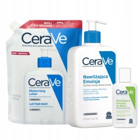   Kit Cura Completa CeraVe per Pelle Secca e Molto Secca - Viso e Corpo