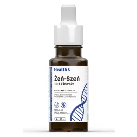  HealthX Estratto di Ginseng 10:1 50ml - Energia e Benessere Mentale