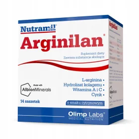   Arginilan Olimp: Integratore Alimentare con L-arginina, Collagene, Zinco e Vitamine A e C
