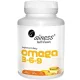 Aliness Omega 3-6-9, Integratore di Acidi Grassi Essenziali per il Cuore, la Pelle e il Cervello, 90 Capsule