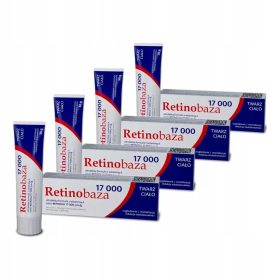   Crema Retinobaza 17000 con Vitamina A, 30g - Confezione da 4 Pezzi