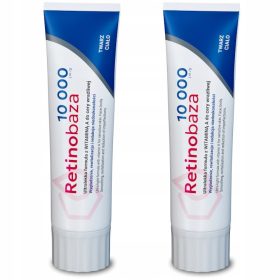   Crema Retinobaza 10000 con Vitamina A per Pelle Sensibile, Doppio Pacchetto, 2 x 30g