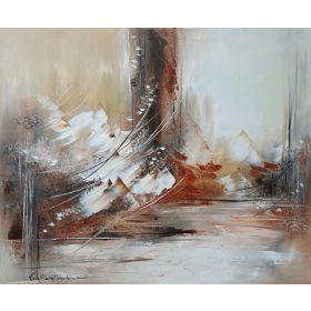   Dipinto Originale Ad Olio Astratto su Tela di Viola Sado-Rogulska - 50x60 cm