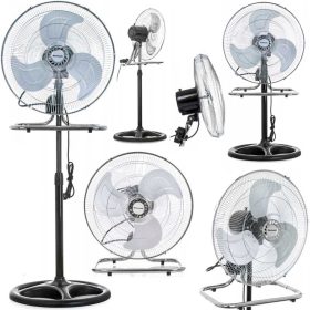   Ventilatore 3 in 1 Ravanson WT-7046 - Sospeso, a Pavimento o da Tavolo con Potenza 80W